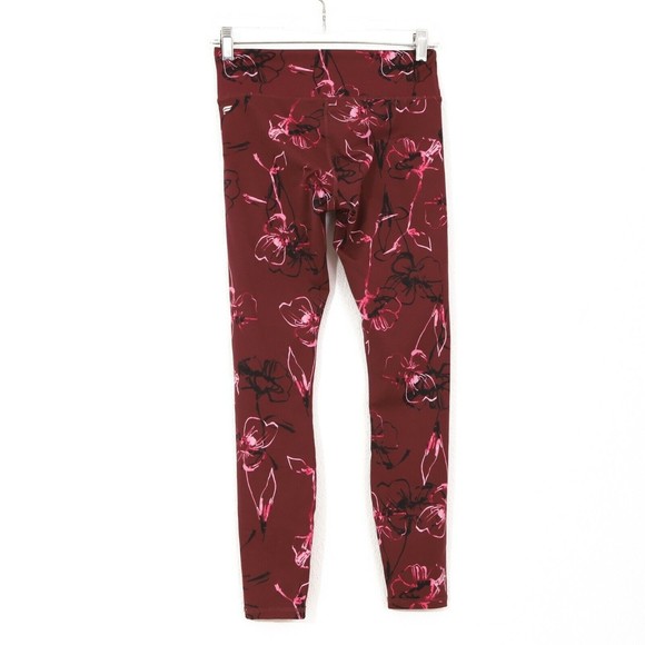 Fabletics Salar Powerflex Leggings XS 7/8 Versilla Black Cherry NWT B76 - Picture 4 of 7